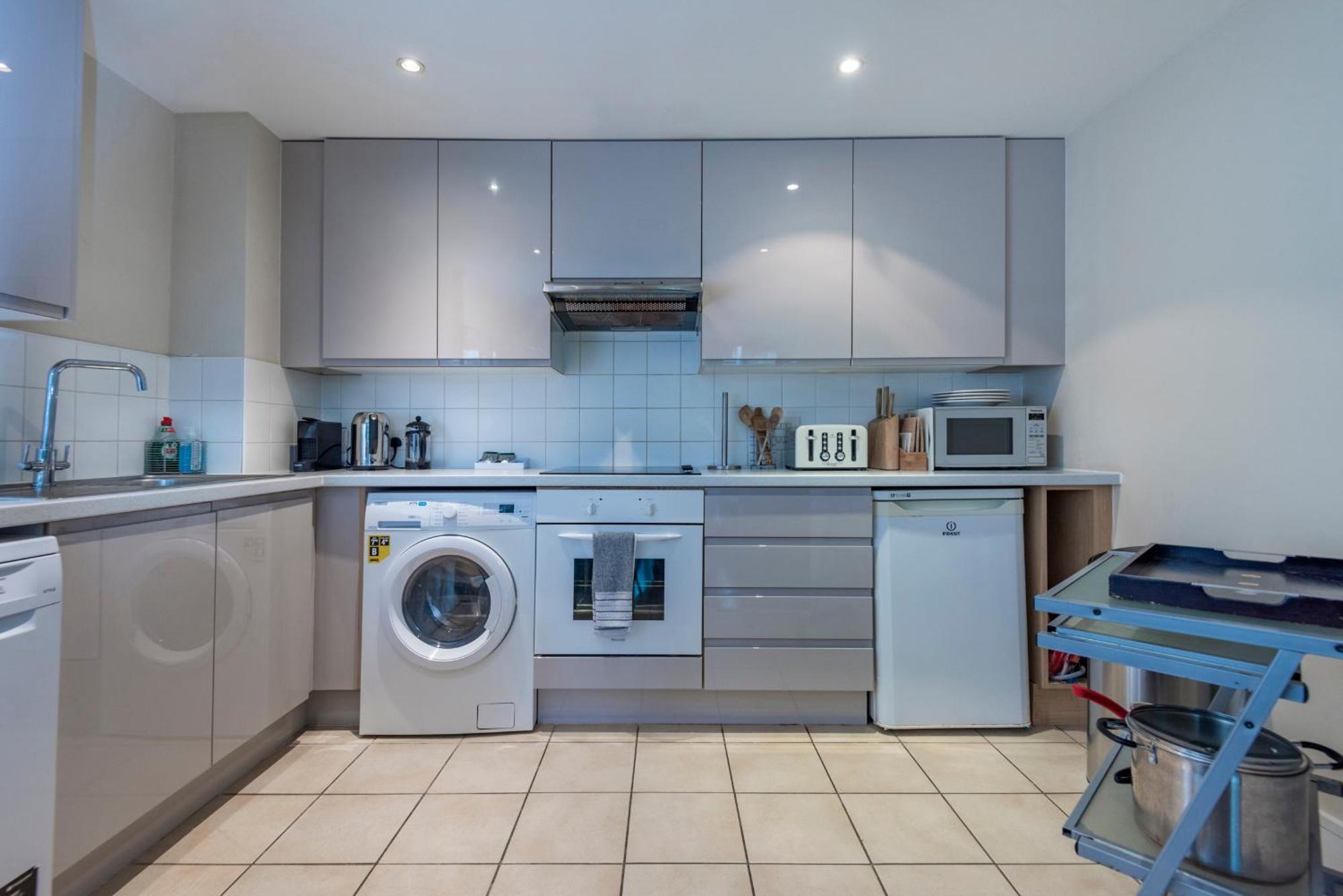 Battersea Power Station Apartment Londra Esterno foto